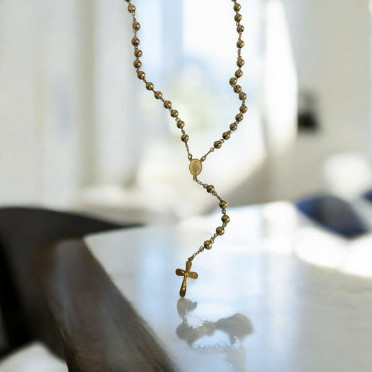 Rosario Bicolor #4 Acero