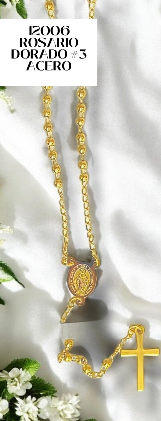 Rosario dorado #3