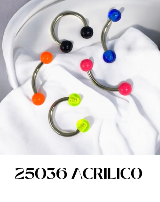 Piercings acrílico