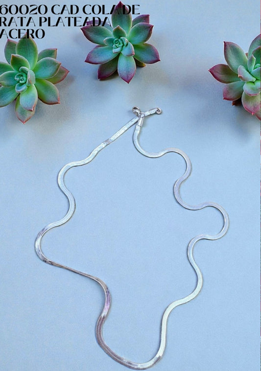 Cadena cola de rata y veneziana