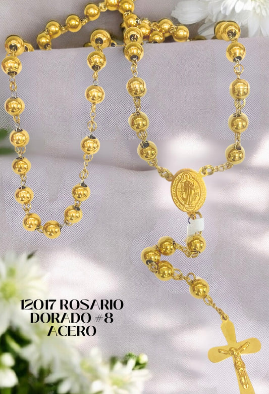 Rosario dorado #8