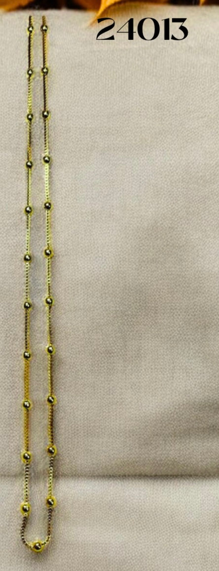 Cadena oro laminado